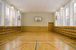 спортивный зал школы 1533